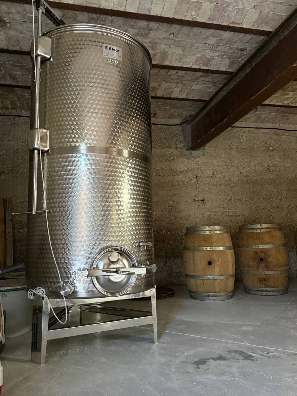 Cuve inox 304 — 15 HL avec porte