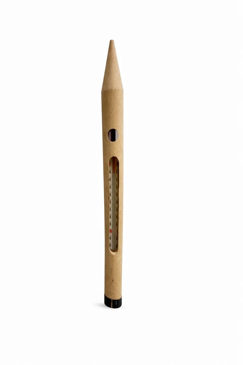Thermomètre gaine bois Dujardin-Salleron